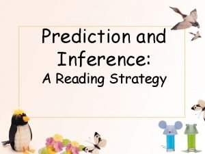 Difference between prediction and inference in reading