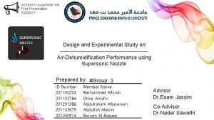 ASSE 4311 Asse IIIME 106 Final Presentation 5292017