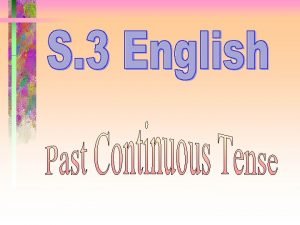 Past continuous tense affirmative sentences