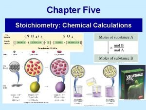 Chapter Five Stoichiometry Chemical Calculations Molecular Masses and