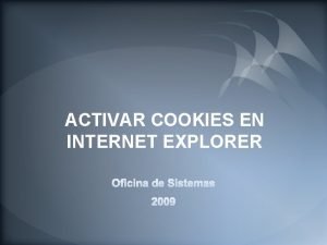 Activar cookies explorer