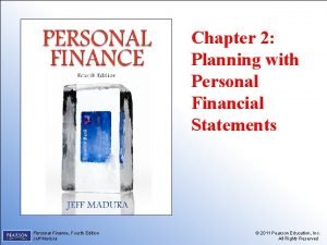 Chapter 2 personal financial planning answers