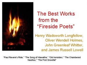 Fireside poets