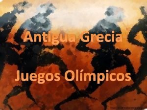 Antigua Grecia Juegos Olmpicos Juegos Olmpicos Comenzaron el