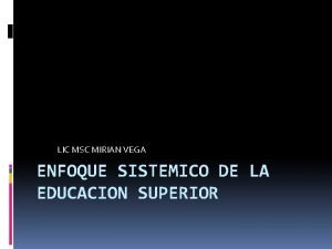 Educación