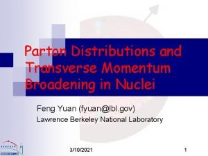 Parton Distributions and Transverse Momentum Broadening in Nuclei