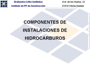 Eraikuntza LHko Institutua Avd de los Huetos 33