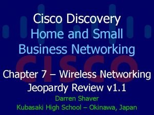 Cisco discovery service