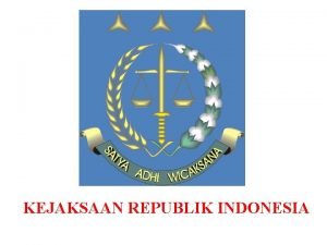 Kejaksaan republik indonesia