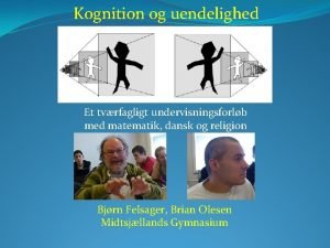 Kognition og uendelighed Et tvrfagligt undervisningsforlb med matematik