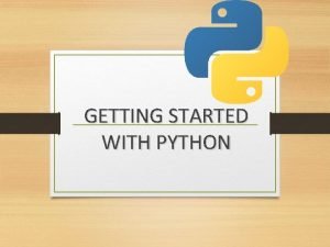 Advantages of script mode in python