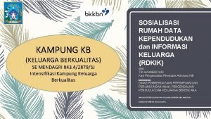 Contoh rumah dataku kampung kb