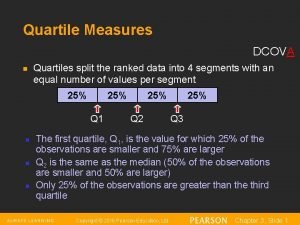 Quartile split