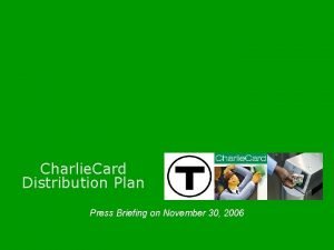 Star market charlie card