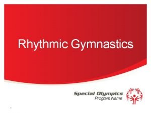 Rhythmic Gymnastics Program Name 1 Let me win