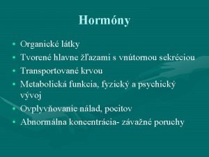 Hormny