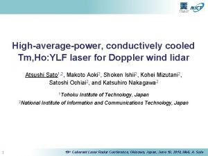 Highaveragepower conductively cooled Tm Ho YLF laser for