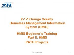 Chronically homeless orange county