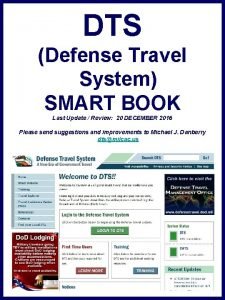 Defense travel system