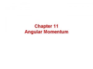 Rolling torque and angular momentum