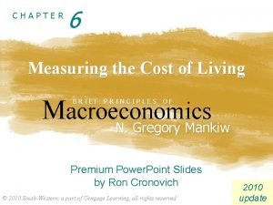 CHAPTER 6 Measuring the Cost of Living Macroeconomics