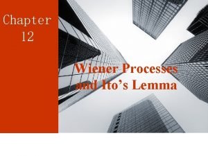 Ito lemma example Ito lemma example