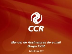 Assinaturas de email