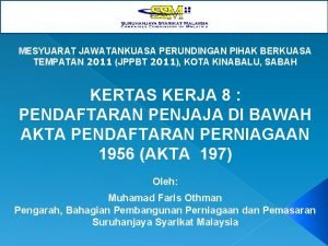 MESYUARAT JAWATANKUASA PERUNDINGAN PIHAK BERKUASA TEMPATAN 2011 JPPBT