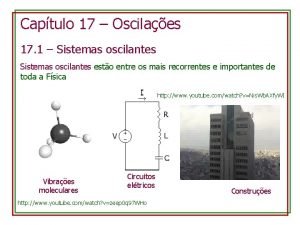 Sistemas oscilantes