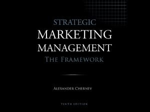 Strategic Marketing Management The Framework ISBN 978 1