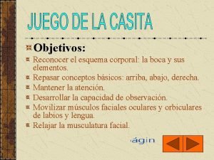 Escribir los objetivos del esquema corporal