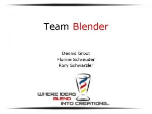 Team blender
