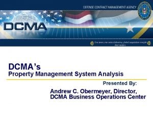 Dcma property management