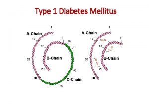 Pathophysiology type 1 diabetes