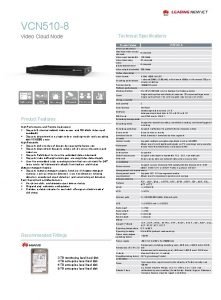 Huawei vcn510 manual