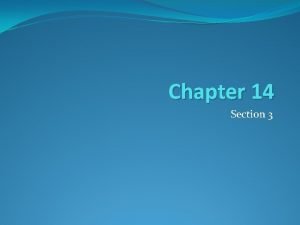 Chapter 14 Section 3 Political Struggles in France