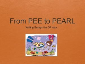 Pearl writing