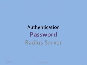Authentication Password Radius Server 3112021 Setup Hotspot 1