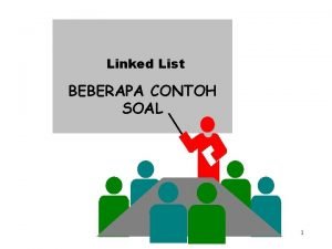 Contoh soal linked list