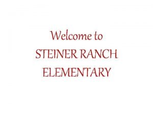 Steiner ranch elementary