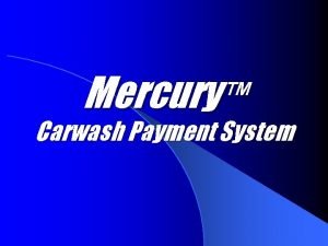 Car wash payment systems