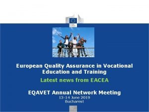 European Quality Assurance in Vocational Education and Training