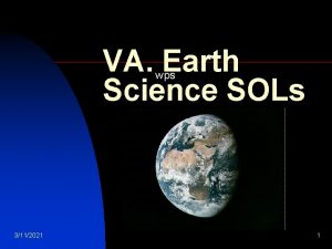 VA Earth Science SOLs wps 3112021 1 Meteorology