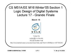 CS M 51 AEE M 16 Winter 05