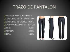 Contorno de pantalon