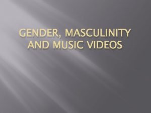 Sex vs gender essay video