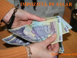 Impozit pe salar