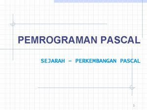 Pascal