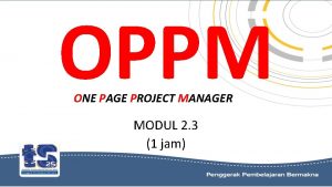 Download borang oppm