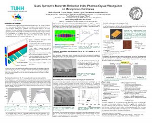 Quasi Symmetric Moderate Refractive Index Photonic Crystal Waveguides